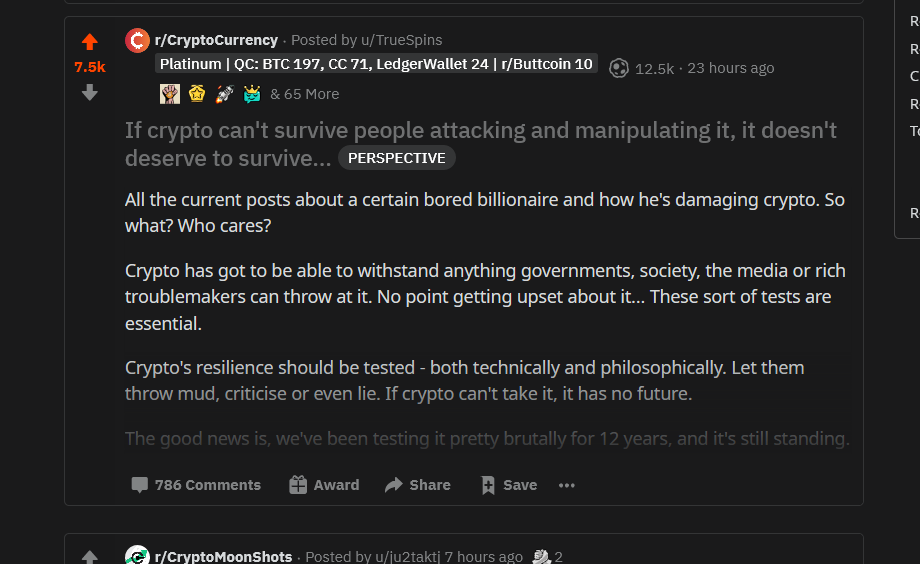 STAYKPool's tweet photo. In all the #elongate discussions... I saw this simple gem on #reddit ... had to share, credits to whoever wrote this! https://t.co/tM7DtO60ag