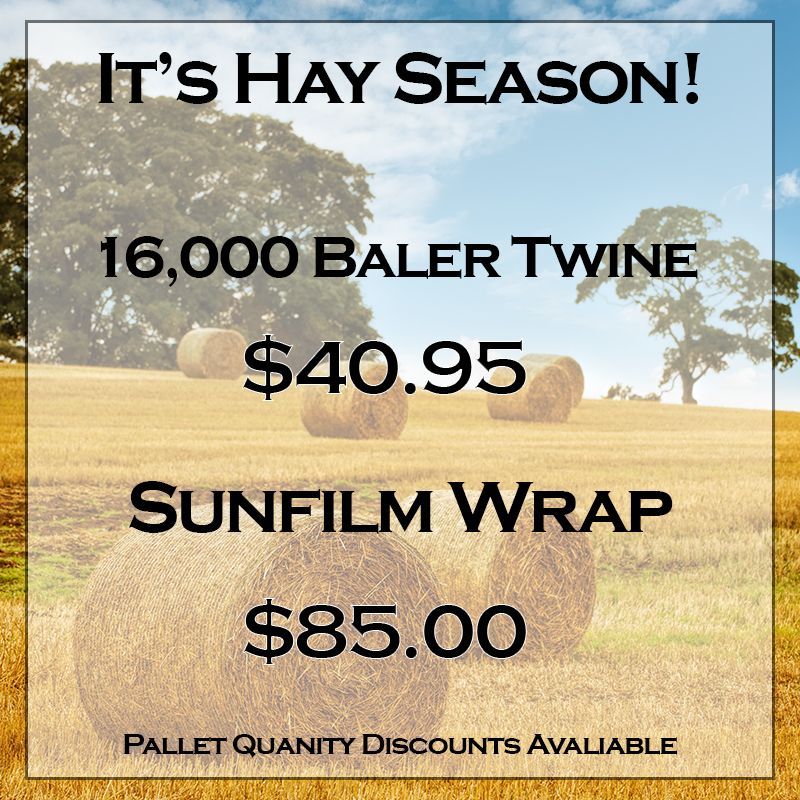 🚨 🚨 HAY SEASON SPECIALS 🚨 🚨 

You don't want to miss out! Give our front store a call at (270) 618-6455!