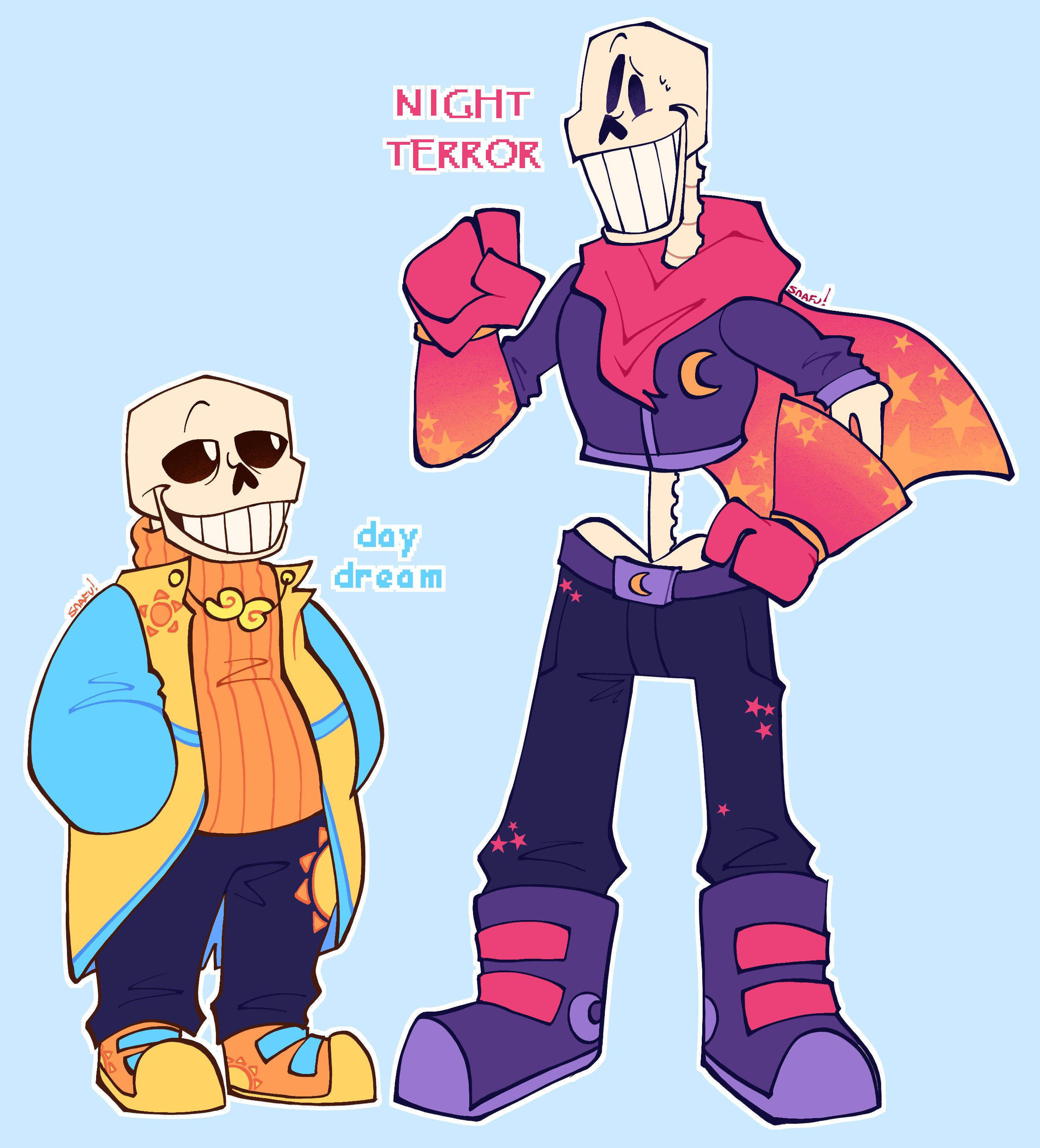 why are there two of us here? // Sans AU // ft. Nightmare // rush