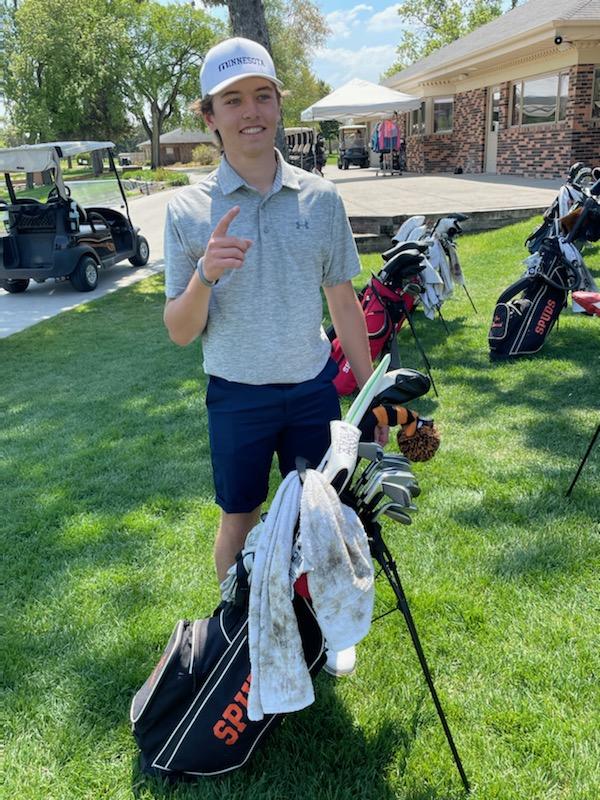 2021 Don Johnson Invitational champion, <a href="/SpudsGolf/">Moorhead Spuds Golf</a> Joe Kortan
72 (E)
