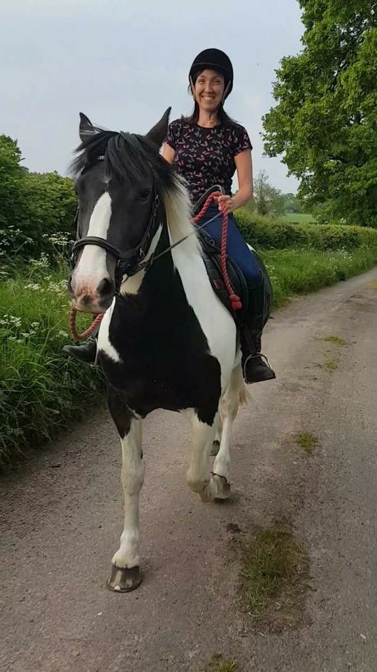 @BeverleyTaylo First time trotting on my own #beamingsmile