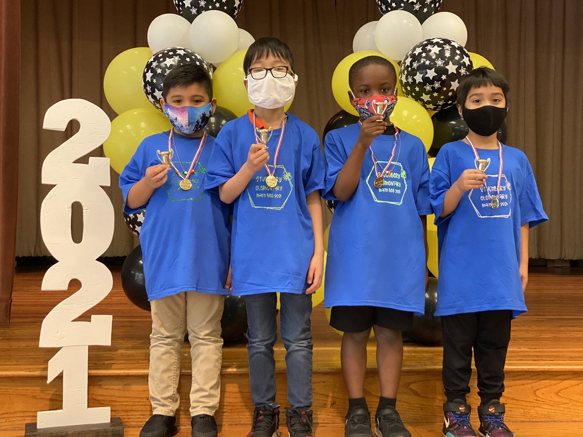 aubree_stent's tweet photo. 🐝Congrats to our @StuchberyES Grade 1 Math Bee Champions 🐝
Ms. Chmarney’s HR: Danh Nguyen 
Ms. Meldrum’s HR: Ezekiel Maciel
Mrs. Oliva’s HR: Dang Vu 
Ms. Palos’ HR: Ayden Farris 
Mrs. Tsikis’ HR: Rogelio Palomino 
We are proud of all of our stallions and of their hard work! https://t.co/89K3pN73QE