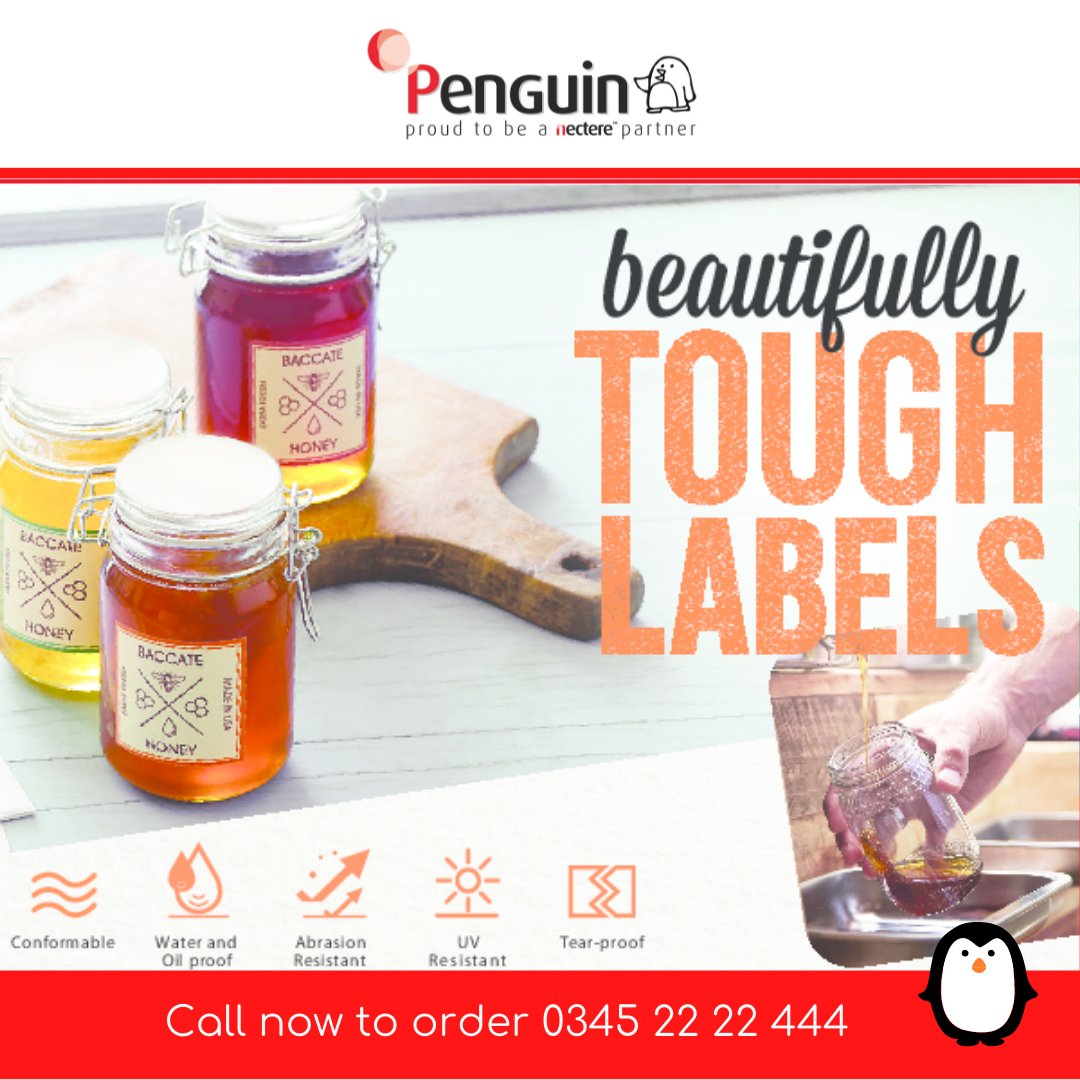 PenguinOffSupp's tweet photo. Penguin gets TOUGH! 🐧💪
When you need a beautiful, professional label that lasts, you need an Avery Resistant label.
Call 0345 22 22 444 to order or visit https://t.co/ON3sfsJ4jM for more info.
#worcestershirehour #cooking #crafts #officesupplies #askthepenguin #averylabels https://t.co/mlGl2p1a7m