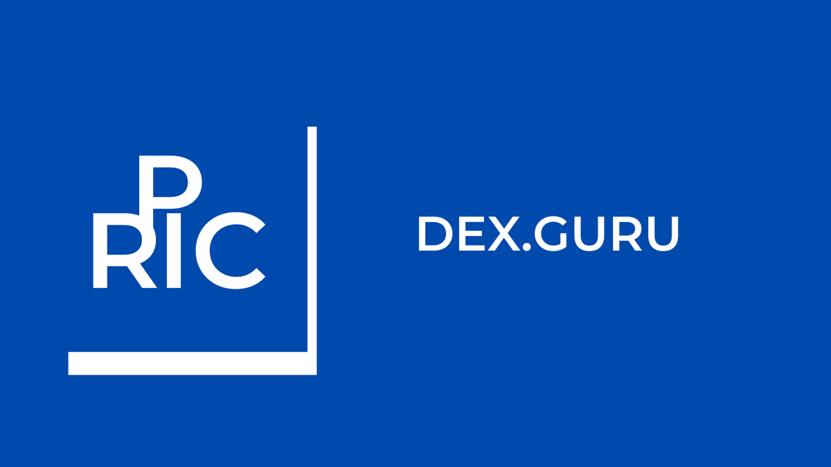 PricToken's tweet image. $PRIC is listed on @dexguru 

dex.guru/token/0xd18ce2…