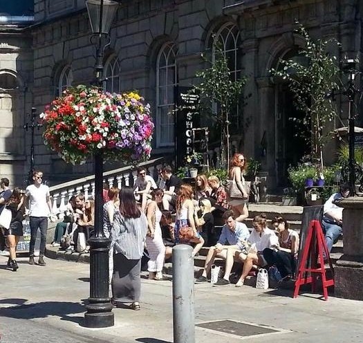 RT if you want to sit on the Powerscourt steps this summer without getting your arse wet.