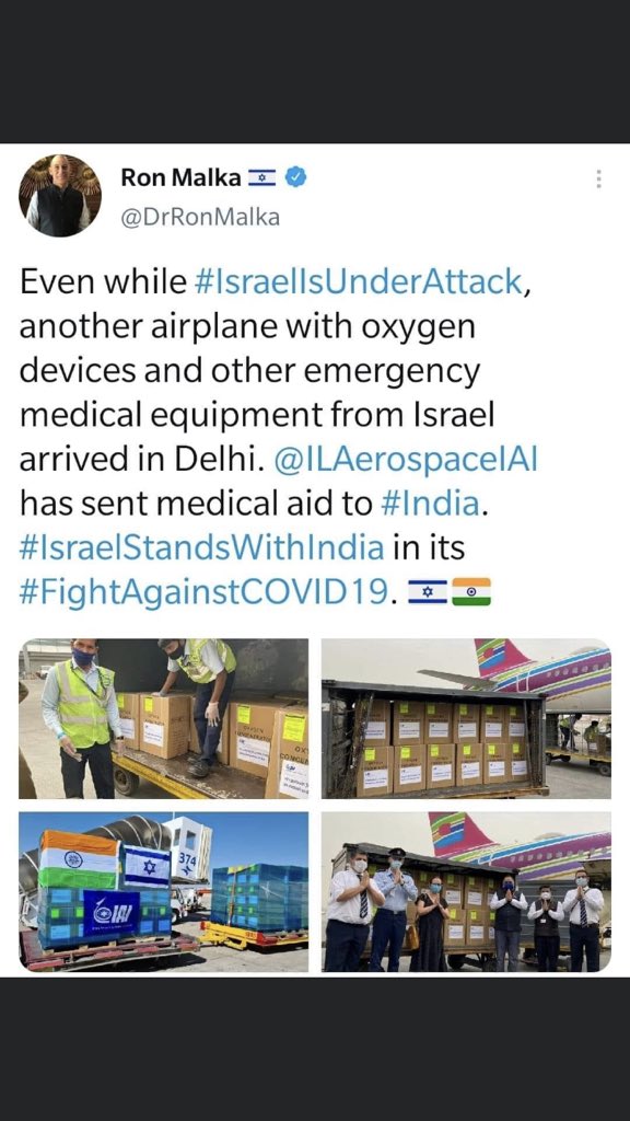 KarmaCoder23's tweet image. Thank you @Israel.
We support you 🙏 @DrRonMalka 
#IndiaStandWithIsrael