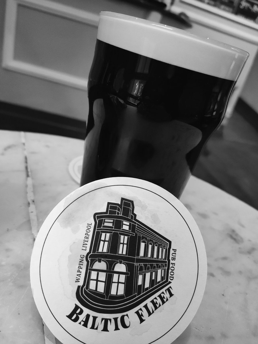 First pint in ages - oatmeal stout. <a href="/Baltic/">Baltic Fleet Pub</a>