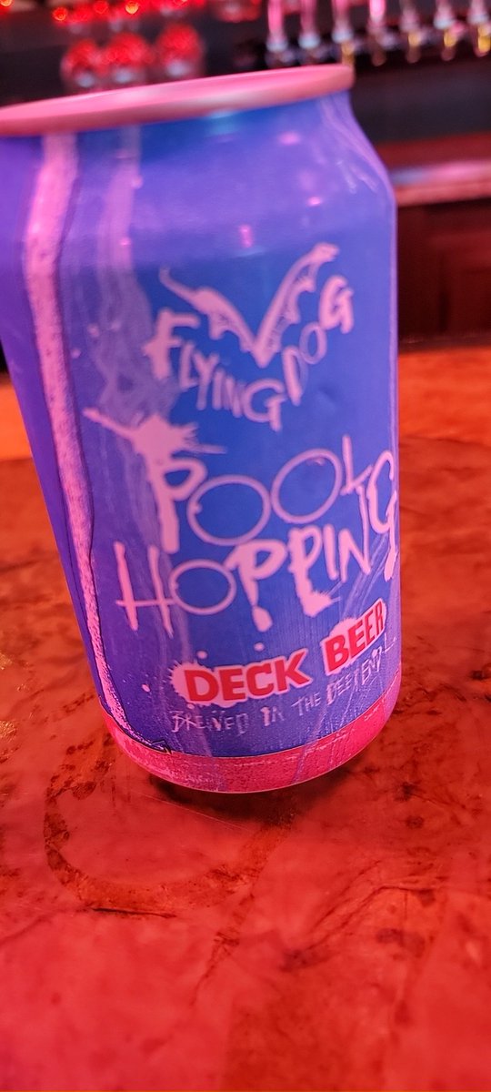 Drinking a deck beer... You know because I'm just a bored ape at a yatch club #flyingdogbrewery #BAYC #apestogetherstrong