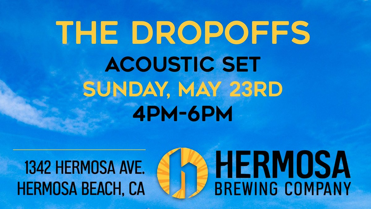 TheDropoffs's tweet photo. Make sure to reserve your table @OpenTable #hermosabrewingcompany #pedoneshermosa https://t.co/XrTQ9A7kfR