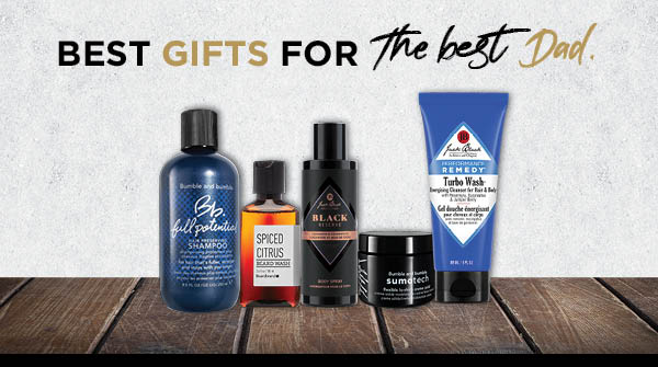 Stock up on Dad’s favorites from <a href="/getjackblack/">Jack Black Men's Skincare</a> <a href="/Beardbrand/">Beardbrand</a> and <a href="/bumbleandbumble/">Bumble and bumble.</a>. Receive 25% off when you purchase 3 or more products (any assortment). Visit any #BoardroomSalon location to purchase. #FathersDay