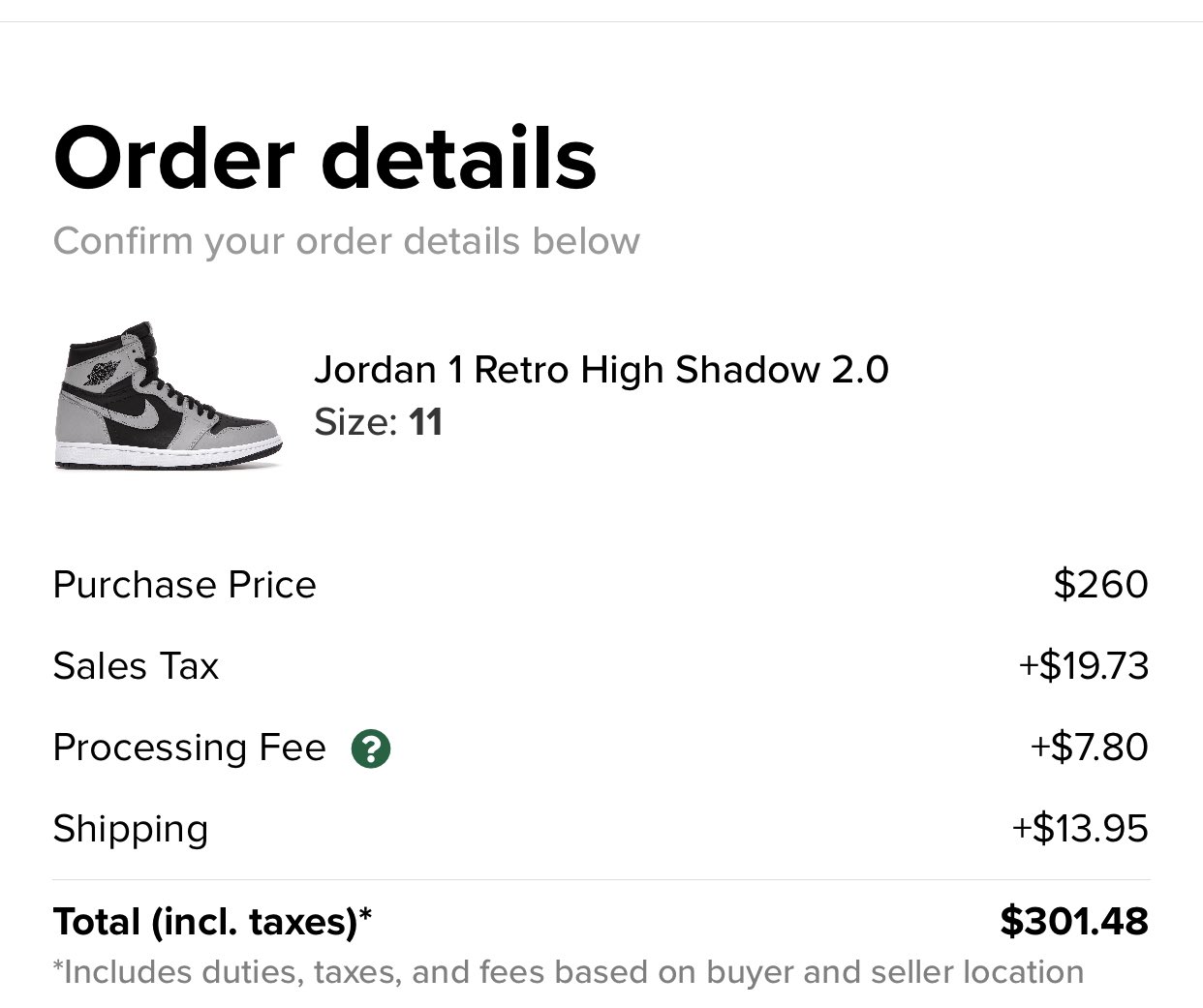 S. Sanford on X: One more try before StockX/ GOAT. Take both men's DS size  11 “Hyper Royal” u0026amp; “Shadow 2.0” $550 shipped together. (Please add fees  if paying PP) https://t.co/RoQ4oMB7xv /