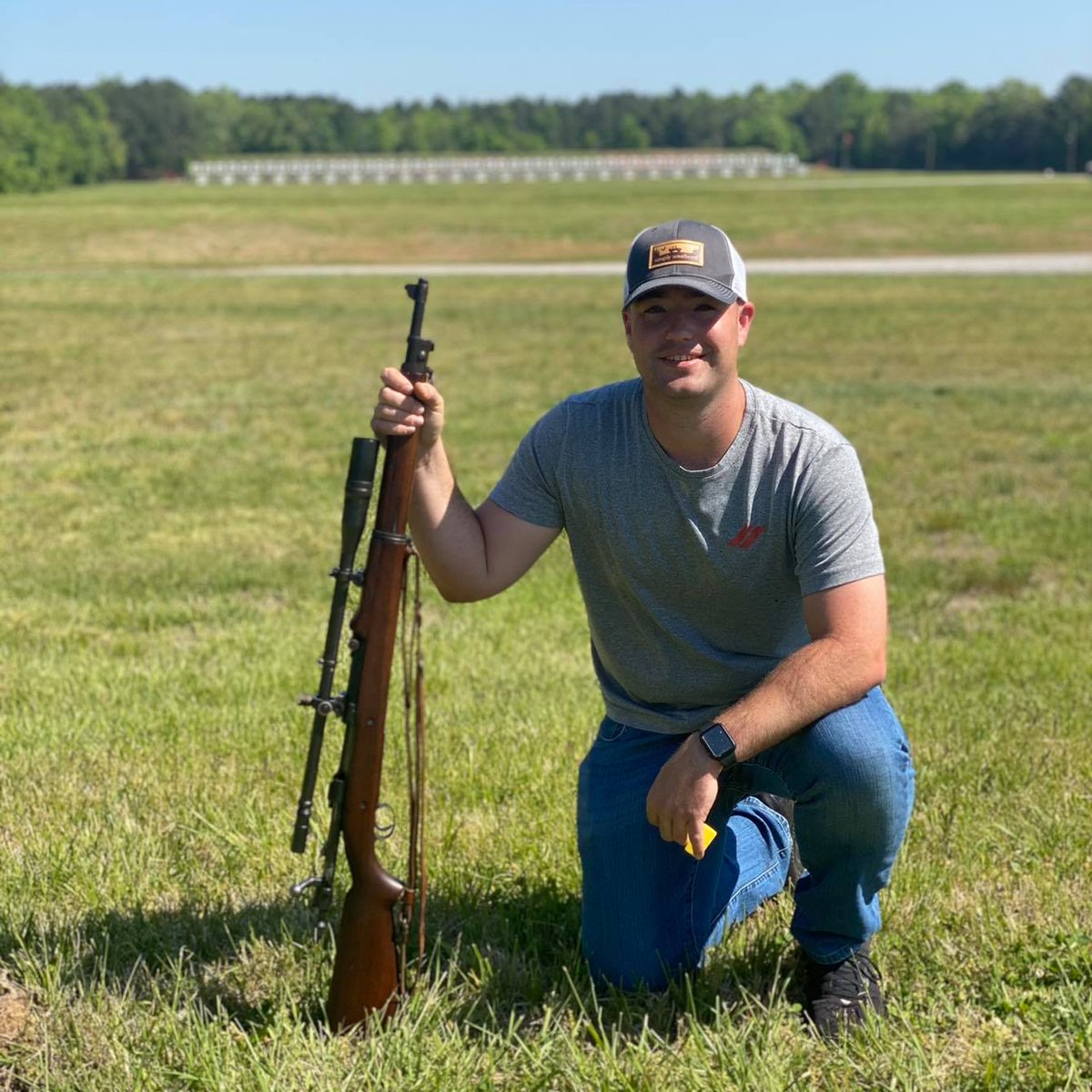 TheCMPorg's tweet image. Scott Holmes competed in his first ever CMP Vintage Sniper Match and had an &quot;absolute blast!&quot; 

Scott used his original USMC Unertl Sniper Rifle, which attracted much attention with it&apos;s originality. We look forward to seeing you compete in more CMP Matches, Scott!