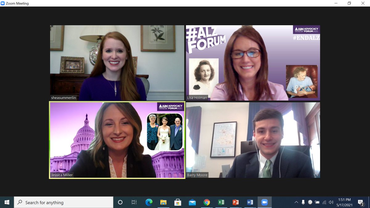 endalzal's tweet photo. Thank you to Representative Barry Moore's office for meeting with our Alabama Advocates to discuss some very important federal priorities allowing caregivers to have better tools and resources to navigate this relentless disease. #endalz #alzforum #Ask4Alz #every65seconds https://t.co/wJfpPepFJG