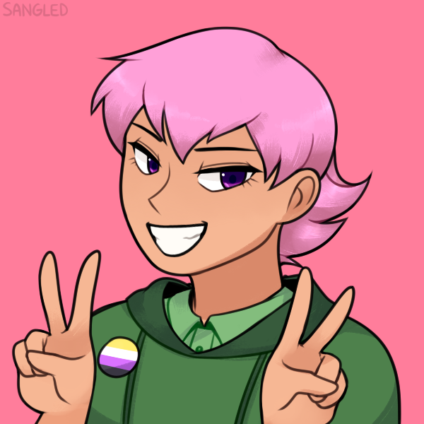 "Well hey there! My name's Red, and well... I sort of help the gods out with whatever they need!"

Human AU of Red, the sergal
Assistant to all the gods and goddesses around, they just like to help others

♥️ + 🔁?