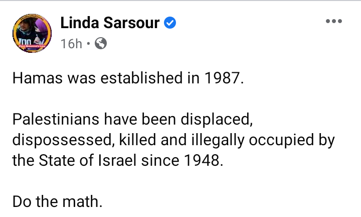 imMAK02's tweet photo. Hello Israel supporters, do the math!!

FB post by @lsarsour 

#GazaUnderAttack #Palestine 
#PalestineUnderAttack https://t.co/csVPe3uB5R