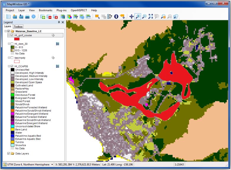 NOAADigCoast's tweet photo. Investigate potential #WaterQuality impacts from climate change and development to other #LandUses. Download this #OpenSource tool and get started! https://t.co/4IU2G2gR1P https://t.co/v6w5YIHQpu