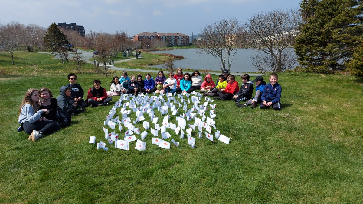 TyroneSPower's tweet photo. @NLESDCA @MQPSchool @VOCMOpenline @canredcrossnl The final count is in... There are approximately 220 students in grades 4, 5, and 6 at MQP in St. John's, NL trained in 1st Aid for Choking and the use of an EPI Pen. I thoroughly enjoyed the experience. Congrats to everyone! https://t.co/gvo3cQSKhy