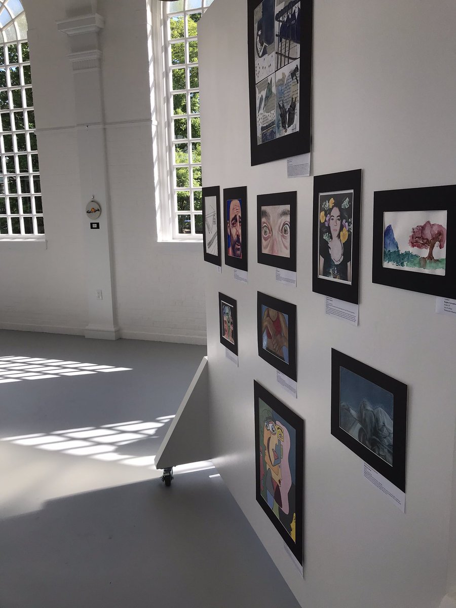 The Visual Arts teachers of Norwalk have been busy preparing for the City Wide Art Show at the Norwalk Art Space. #ArtsEdNorwalk