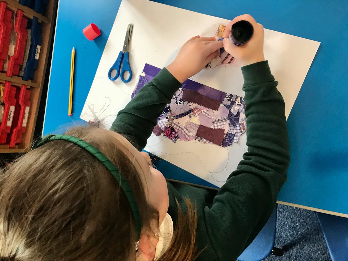 SnakesClass's tweet image. We started our collage art this afternoon, inspired by recent stories we have enjoyed ✂️🌊⛵️