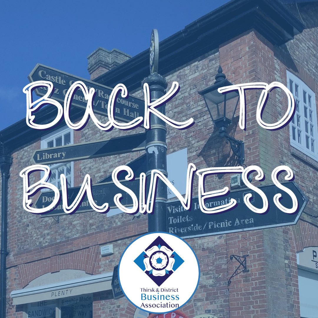 It’s so encouraging to see #Thirsk thriving again, we wish all our local businesses the very best over the next few months as they recover from the last 15 months of uncertainty

Support, shop, eat, stay &amp; visit our amazing businesses in Thirsk &amp; the surrounding areas
#thirsk4biz