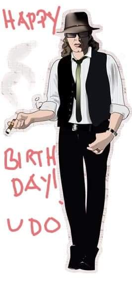 Happy birthday Udo Lindenberg        