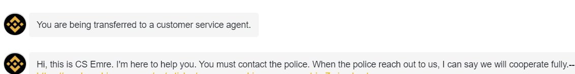 kryptoban's tweet image. #cryptocurrencies #frauds #crime @binance @cz_binance #fundsstolen #binanceaccounthacked

After last incident - all funds from my @binance account were stolen - I had the opportunity to contact #BinanceSupport. From my perspective - it looks absolutely funny and bizarre 🤣🤣🤣