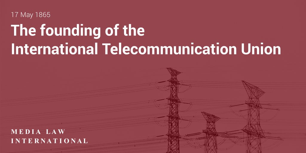 The International Telecommunication Union was founded #OnThisDay in 1865 to develop the digital economy and communication rights. Happy World Telecommunication and Information Society Day 🌍📱 #TelecommunicationsDay