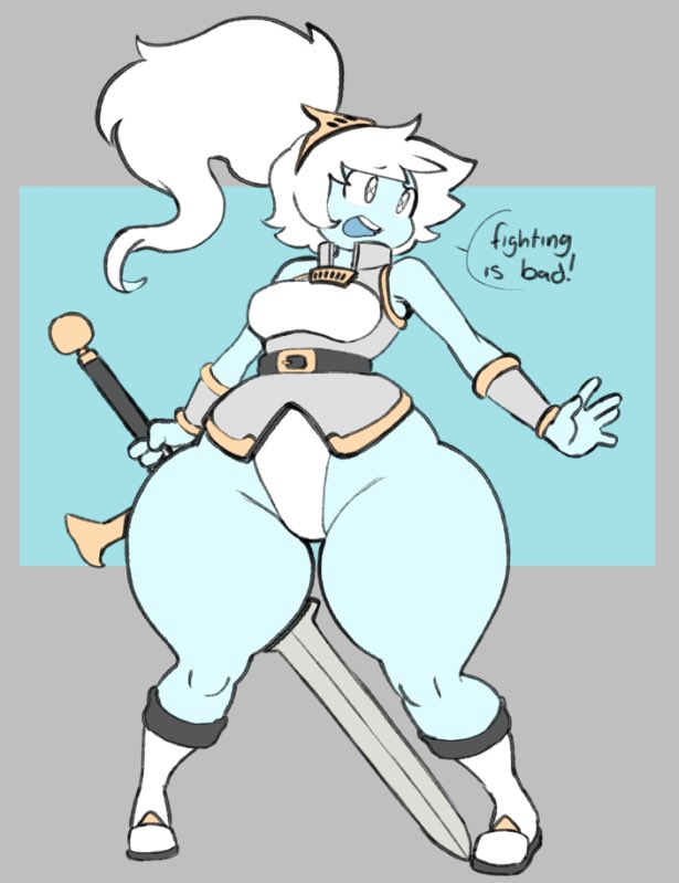 “I’m a knight! All I ask for in return for defending your kingdom is gold and pussy.”