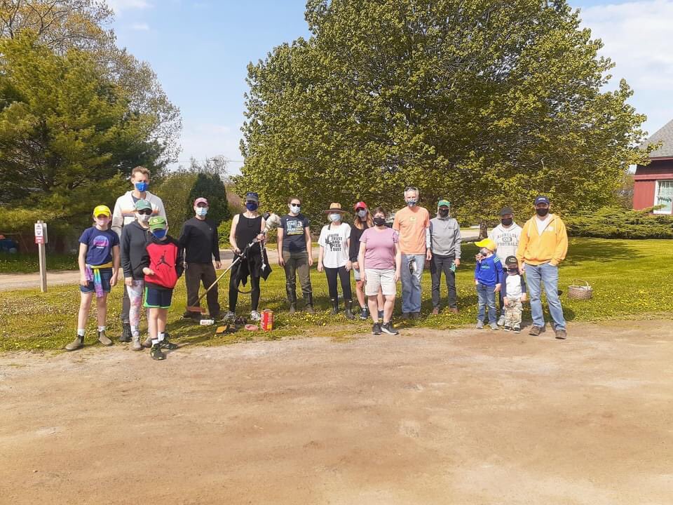 CampKetcha's tweet photo. It takes a village to raise a child, but it also takes a village to get ready for camp every year. A huge thank you to our fabulous Board and group of family volunteers for taking time out of their weekend to help get our grounds back in tip top shape for Summer 2021. https://t.co/jA12TBqRVX