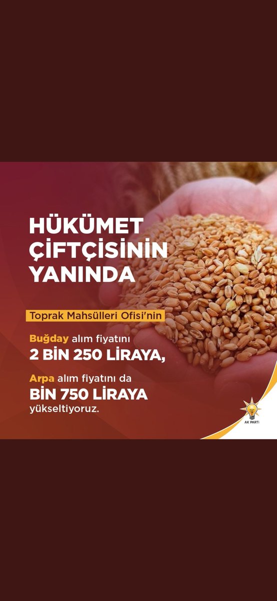 akkadinkaratay's tweet photo. Sayın Cumhurbaşkanımız @RTErdogan’dan, esnafımız ve çiftçimize destek devam ediyor. #MilletinAdamı halkının her zaman yanında olduğunu bir kez daha gösterdi. 💪🏻🇹🇷

#HükümetEsnafınınYanında
#HükümetÇiftçisininYanında https://t.co/2KUwEoxobB
