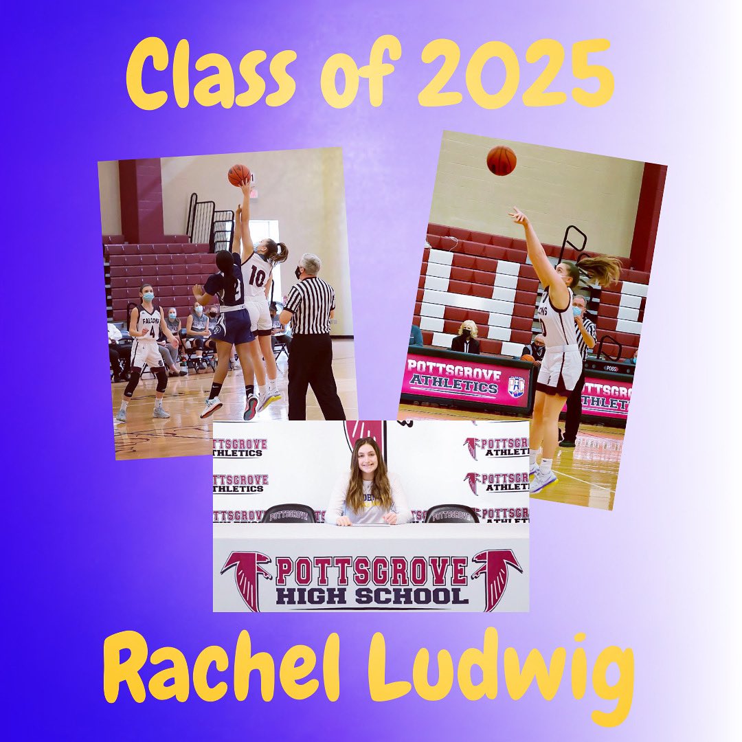 Pleased to introduce our first member of the Class of 2025! 

Rachel Ludwig is joining us from Pottsgrove High School. She is from Pottstown, PA and is majoring in
Nursing! We are excited to welcome Rachel to @wideneruniversity and to our Pride basketball family 🦁🏀💙