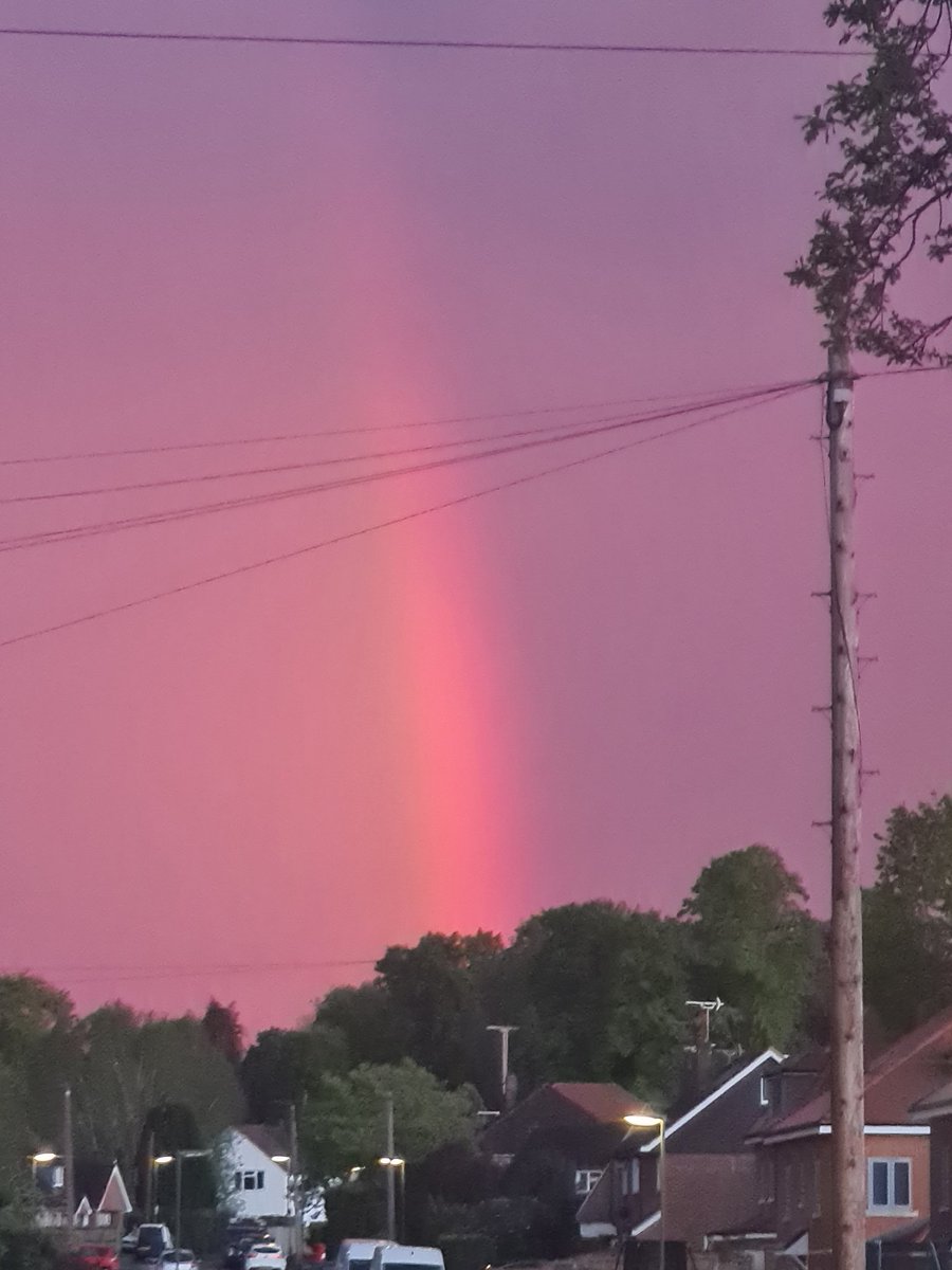 I never knew Red Rainbows existed. Just stunning!