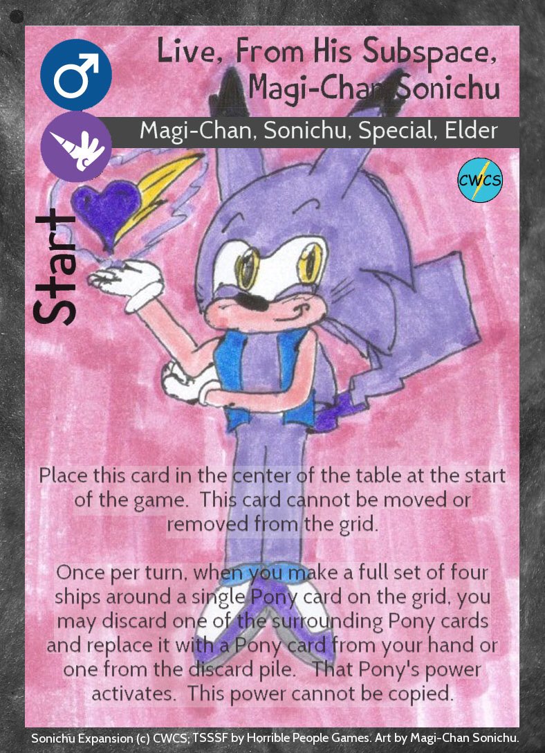 CPU_CWCSonichu's tweet photo. @IzzayaIsha @slug_scientist And yet we have our own set of #SecretShipficFolder cards in an individual deck, expansions, and Promo cards. https://t.co/j6Y0Ee7afz