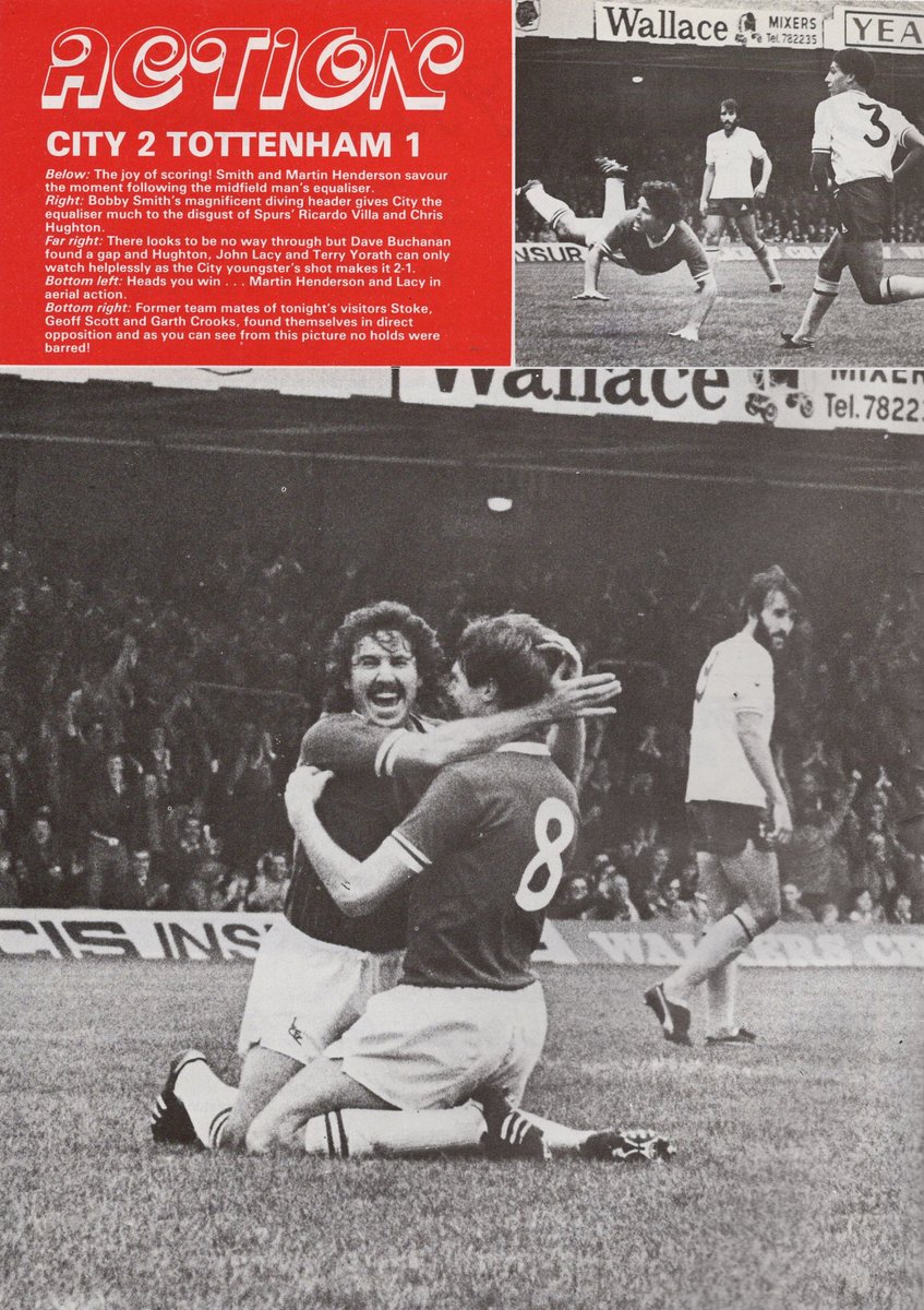 LCFCprogs's tweet photo. #FosseGold 🦊

27th Sep 1980
#LCFC v #THFC: Consecutive five-goal drubbings are quickly forgotten as strikes from #BobbySmith and #DaveBuchanan are enough to topple #Spurs, #RicardoVilla in reply...

#LCFC #LeiTot #MartinHenderson #MarkGoodwin @alan9young #BillyGibson #LarryMay https://t.co/gmLtfPTjU8