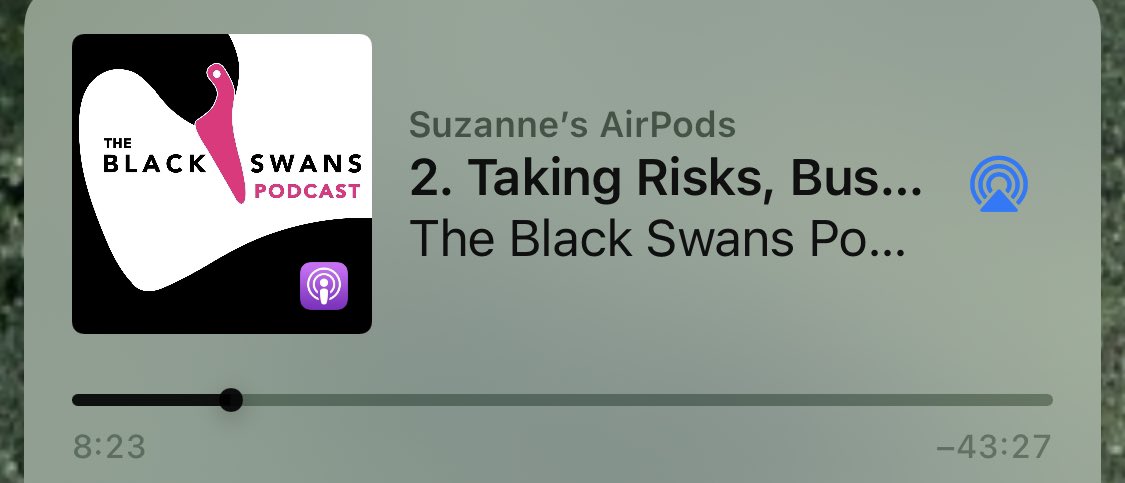 Traveling today and listening to our @VeleraWilson episode that released today. I hope you take time to listen. So much wisdom in this one. #womeninfinance #womenleaders #leadership #youreabsolutelyworthit Thank you, Velera! @shanas621 @TheBlack_Swans