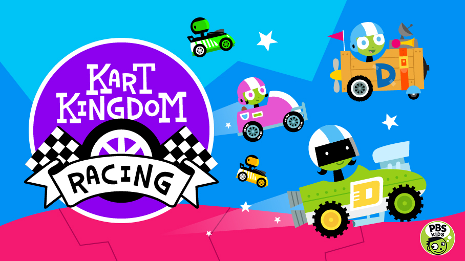 pbs kids kart racing commertial