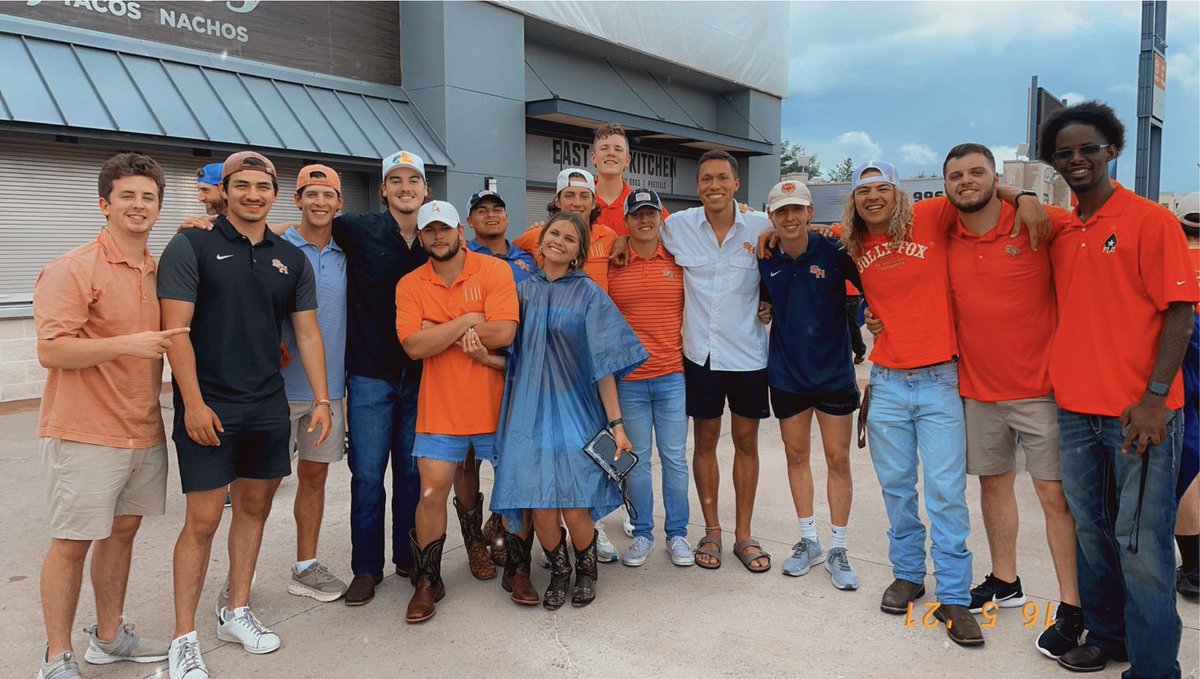 The brothers of the Sigma Eta chapter went up to Frisco, Tx to support our <a href="/BearkatsFB/">Sam Houston Football</a> win the national championship! Mighty Proud to be a FIJI, and Mighty Proud to be a Bearkat!