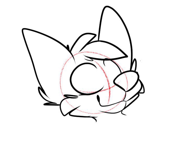 CanisRebellious's tweet photo. Drawing a foxlet! https://t.co/Sq96bq5bM7