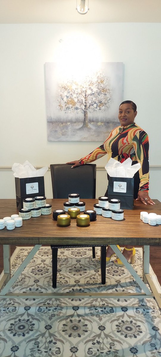 Just minding my business. 
#whippedbutters #bodyscubs #soycandles #essentialoils #blendedwithlove #naturalbodycare