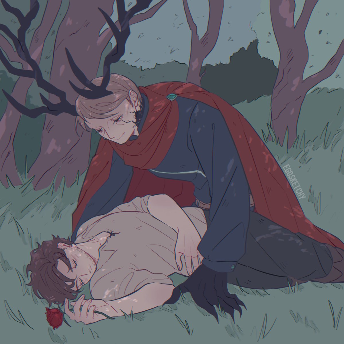 [#hannibal] beauty &amp; the beast au
