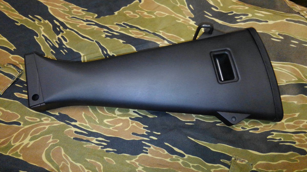 makeplusp's tweet image. G&amp;amp;P Mk23Mod0 コマンドストック

価格15,000円　送料込み

こちらの商品は受注販売です。
購入を希望される方はDMにてご注文して下さい。
一般的な樹脂では無いのでいくつか注意事項がありますので続けてお読みください。
↓