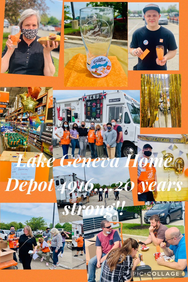 _NatalieSchepp's tweet photo. Lake Geneva 4916!! Fun day celebrating our 20th Anniversary!! Glass etching designed by our Head Cashier Pam!! 🧡 https://t.co/rlTAjW3UeO