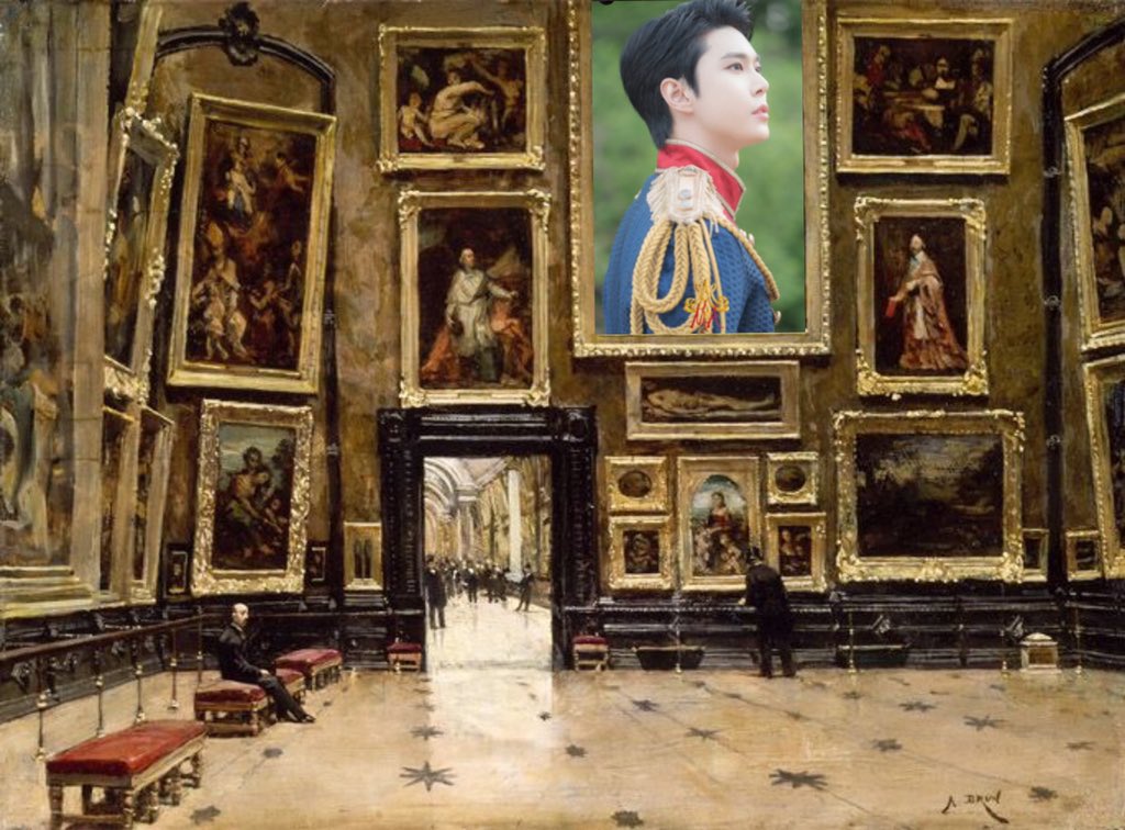 tutu_lovu's tweet photo. for 루브르박물관 https://t.co/oNID6PzC6r