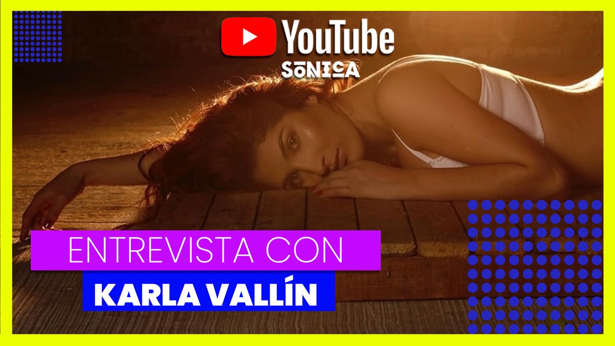 Sonica_mx's tweet photo. Ya puedes ver la ENTREVISTA en EXCLUSIVA de https://t.co/9TBwvEPVF9 con Karla Vallín (@Karla_Vallin)

¡No olvides de suscribirte a nuestro canal de YouTube y a las notificaciones de https://t.co/tG6IHYIJl6!

▶️ https://t.co/MfeG9EdACe https://t.co/SZGlzhr0k2