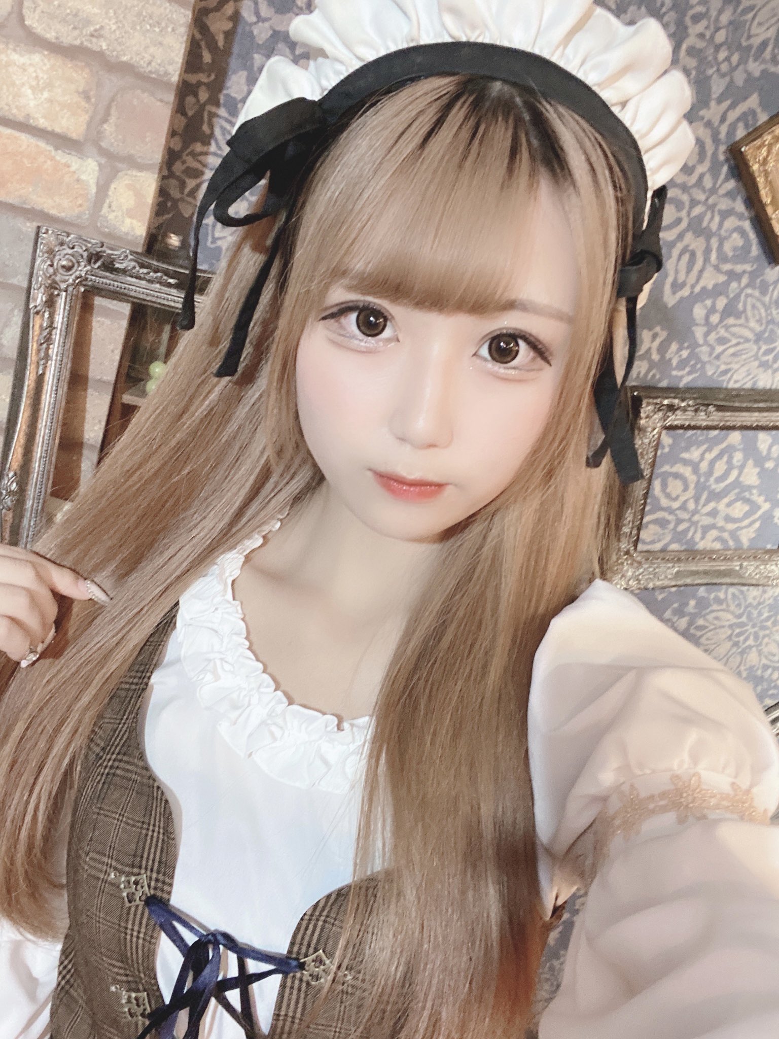 もののぷ 戦国コンカフェosaka メイドちゃん紹介 みづきちゃん Mizuki Namba 誕生日は11月29日 Ab型 高身長でスタイル抜群 実は中身はおっとりさんなかわいい女の子 大阪 メイドカフェ コンカフェ 自撮り界隈 T Co