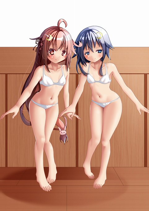 #艦これ
弥生ちゃんとうーちゃん!!! 