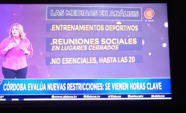 Analizan entre otras cosas suspender entrenamientos deportivos...espero q tambien analicen como sostener a los clubes de barrio para q no se fundan esta vez...mientras tanto en Bs As ..Primera B ..Primera C siguen jugando se ve q alla esta bien...🤷‍♂️🤷‍♂️
