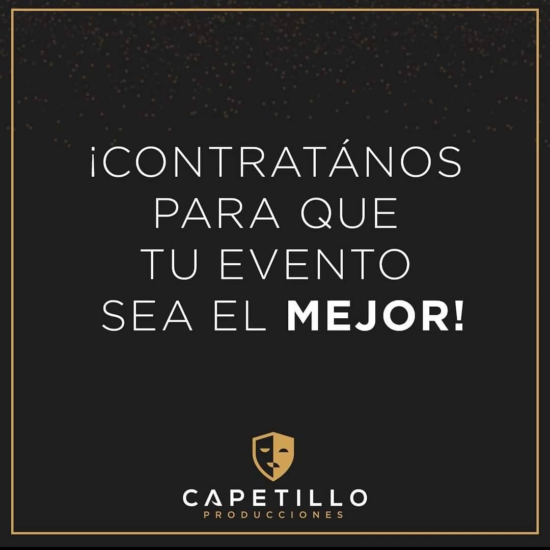 capetillop's tweet photo. Queremos llevar tu evento a los grandes estándares de Producción y logística. La exelencia nos acompaña en cada uno de los procesos. https://t.co/THj63yXLNf