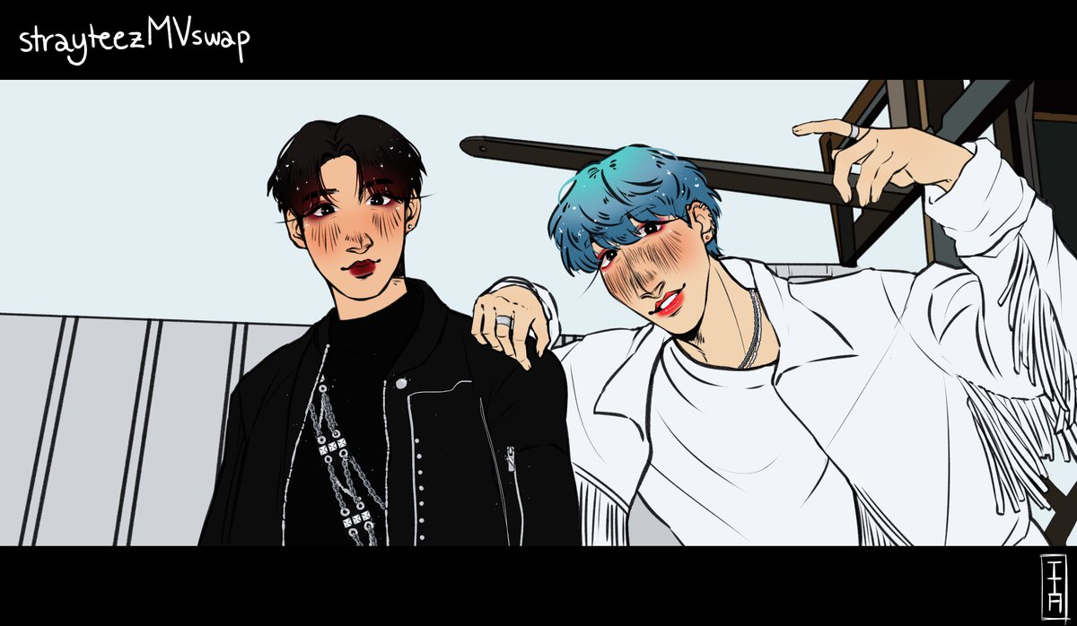 2ho in Gods menu mv for the #strayteezMVswap collab!! ^^✨
#ATEEZ #JONGHO #YUNHO