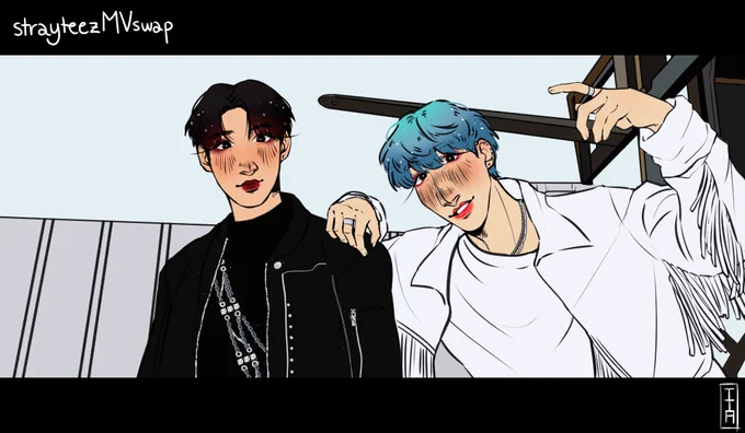 2ho in Gods menu mv for the #strayteezMVswap collab!! ^^✨
#ATEEZ #JONGHO #YUNHO 
